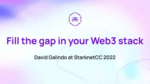 Valory - Talk: David Galindo, CTO - at StarkNet